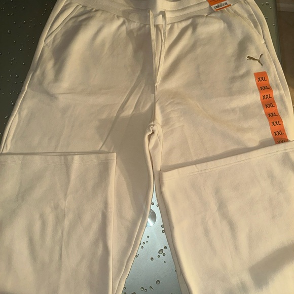 Puma Ladies' Fleece Straight Leg Pant  Tan Size XXL - Picture 4 of 10